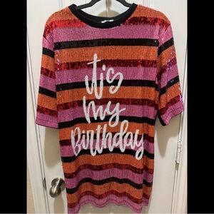 NTW Why Dress Birthday Dress Shirt